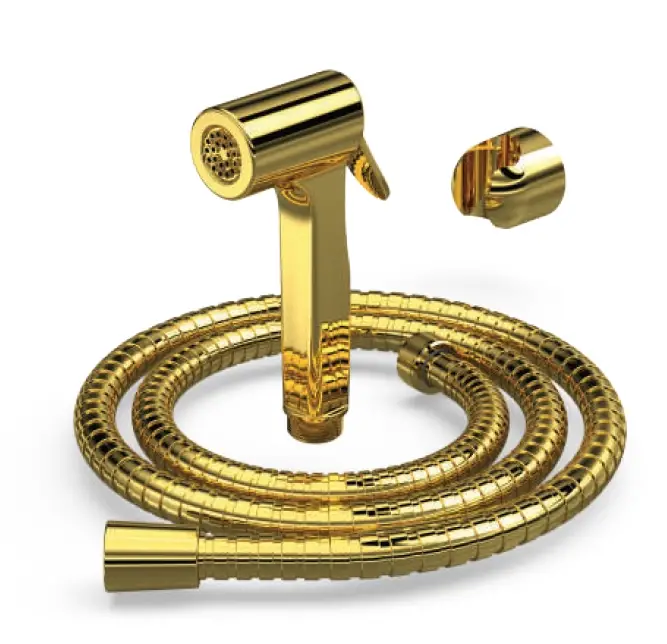 CONSOLATUS PASLANMAZ ÇELİK HORTUMLU TAHARETMATİK (ALTIN)