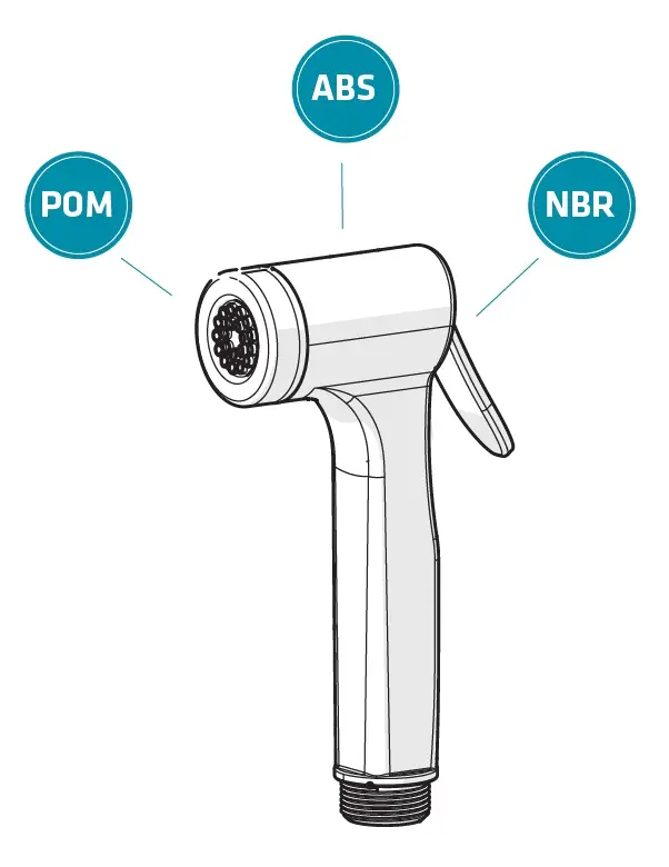 CONSOLATUS PVC HORTUMLU TAHARETMATİK (SİYAH)
