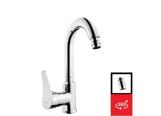 DÜDEN MİX KUĞU LAVABO BATARYA ( OYNAR PERLATÖR - Q40 KARTUŞ - TS EN 817 )