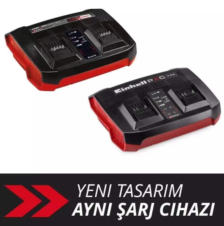 Einhell Power X Twincharger 4 A Akü Şarj Cihazı 18 Volt