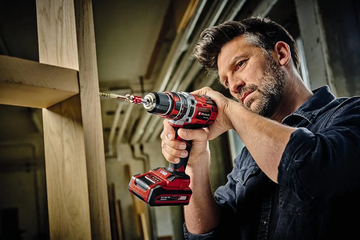 Einhell TE CD 18/50 Lİ-İ BL Darbeli Vidalama 2X2,0 Ah