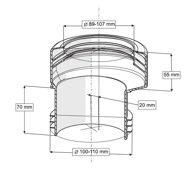 EKSANTRİK EVA KADA 20 mm