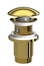 ELIXIR POP UP - SERAMİK BAŞLI PARLAK ALTIN (TAŞMA DELİKLİ - ABS GÖVDE)