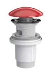 ELIXIR POP UP - SERAMİK BAŞLI PARLAK KIRMIZI (TAŞMA DELİKLİ - ABS GÖVDE)