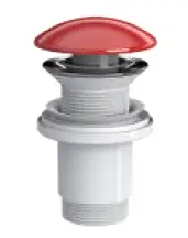 ELIXIR POP UP - SERAMİK BAŞLI PARLAK KIRMIZI (TAŞMA DELİKSİZ - ABS GÖVDE)