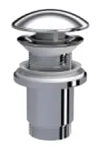 ELIXIR POP UP - SERAMİK BAŞLI PARLAK KROM (TAŞMA DELİKSİZ - ABS GÖVDE)