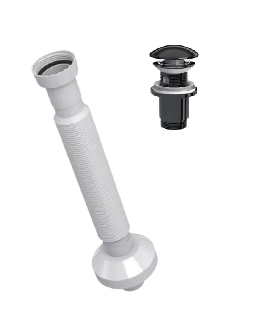 ELİXİR PUP - UP KÖRÜKLÜ SET (PARLAK SİYAH - SERAMİK BAŞLIK - TAŞMA DELİKLİ)