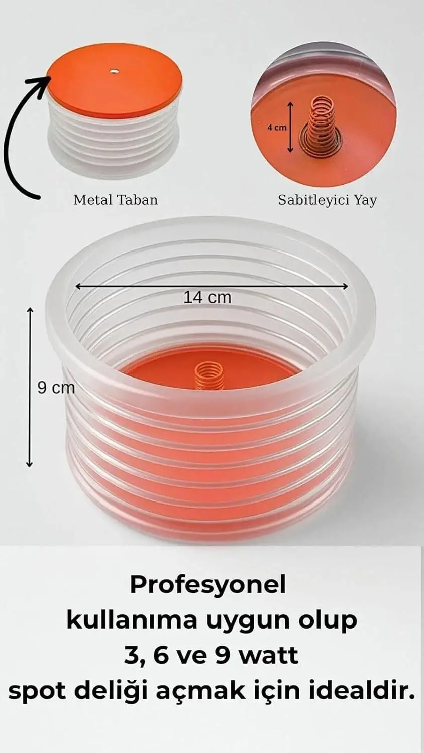Ennalbur 14 cm Körüklü Toz Tutucu Vantuzlu