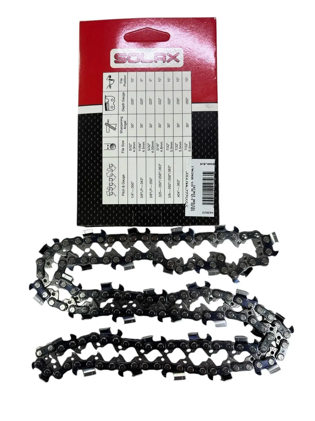 Ennalbur Solax 3/25 Benzinli Testere Zinciri 34 Diş