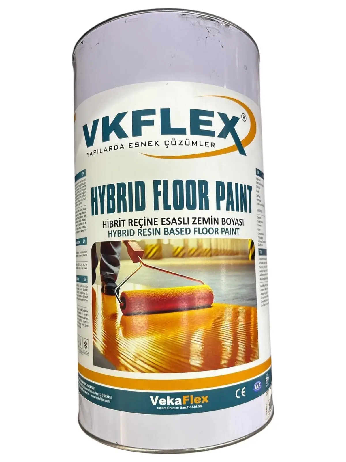 Ennalbur Vkflex Hybrid Floor Zemin Boyası 5 Kg  Ral 5002