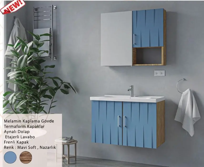 ENSA Artemis 100 cm Banyo Dolabı Takımı