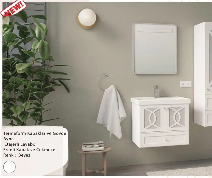 ENSA Aurora 100 cm Banyo Dolabı Takımı