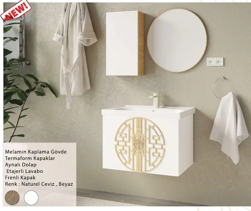 ENSA Athena 65 cm Banyo Dolabı Takımı