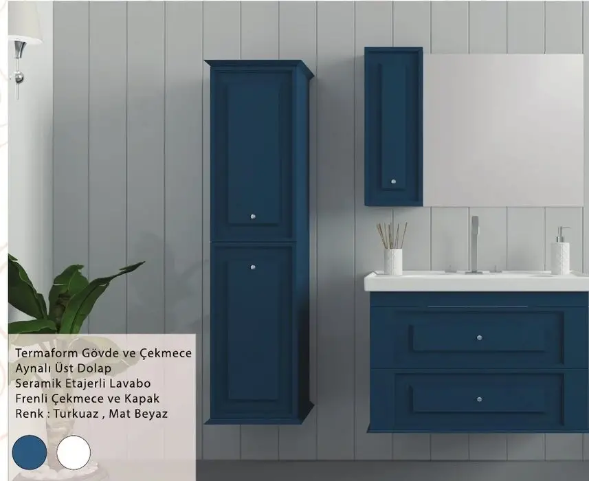 ENSA Maya 65 cm Banyo Dolabı Takımı
