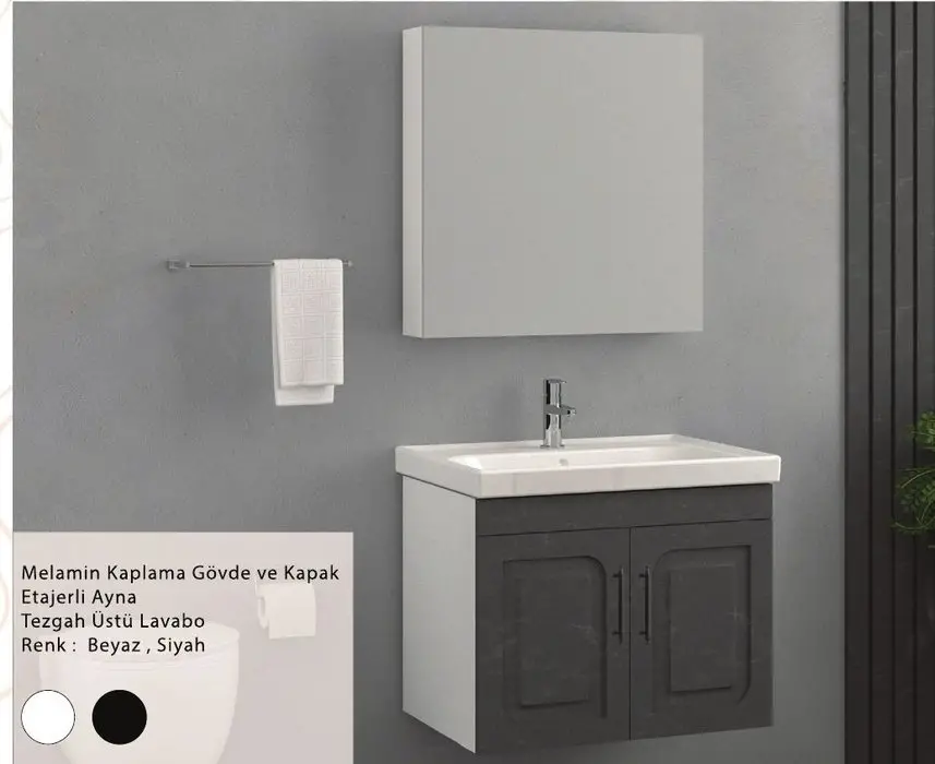 ENSA Hira 60 cm Banyo Dolabı Takımı