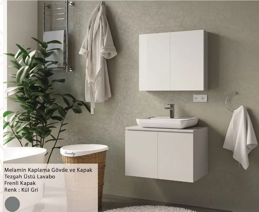 ENSA Hades 100 cm Banyo Dolabı Takımı