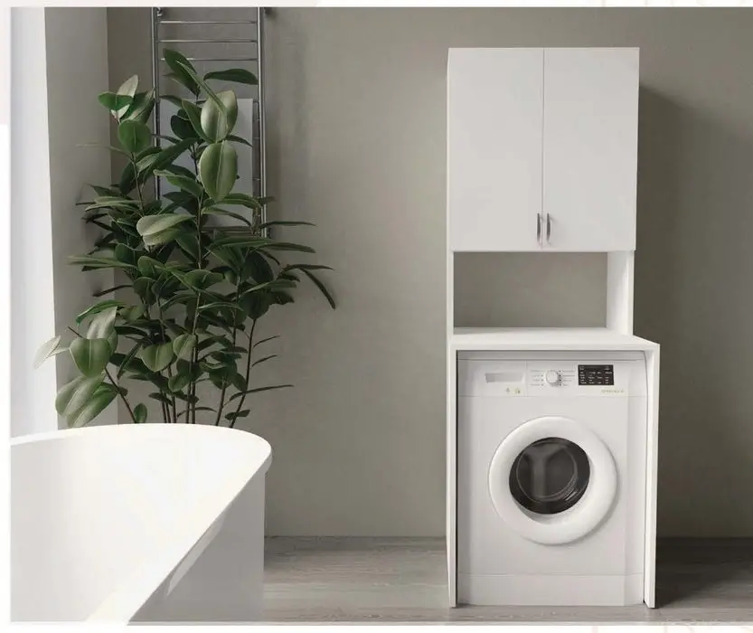 ENSA 05 Çamaşır Makinesi Dolabı Renkli Kapak