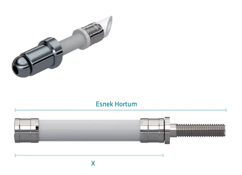 ESNEK TAHARET ÇUBUĞU DİRSEKLİ