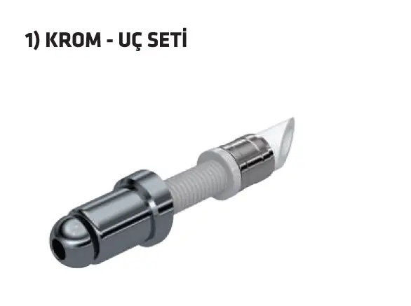 ESNEK TAHARET ÇUBUĞU REKORLU KROM UÇLU