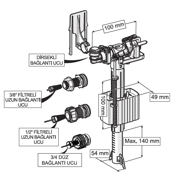 FİLLEXOR REZERVUAR DOLDURMA GRUBU SET