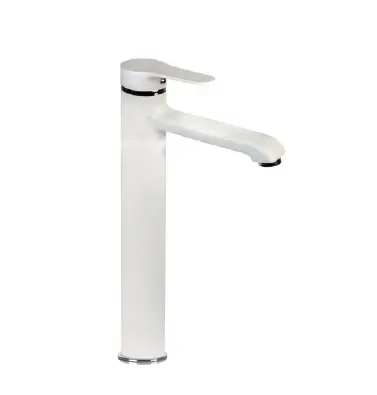 FİLYOS ÇANAK LAVABO BATARYASI BEYAZ