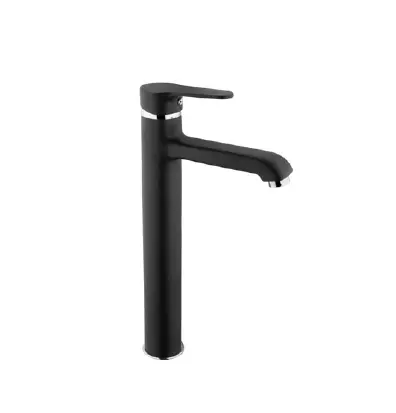 FİLYOS ÇANAK LAVABO BATARYASI SİYAH