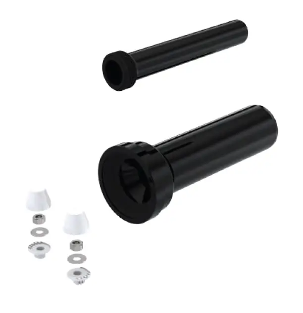 GÖMME REZERVUAR KADA SETİ + M12 KONİK BURÇ VE TAPA ( Q90X350 + Q45X310 mm )