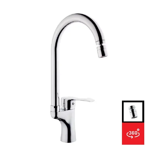 GÖNEN MİX KUĞU EVYE BATARYA ( OYNAR PERLATÖR - Q35 KARTUŞ - TS EN 817 )