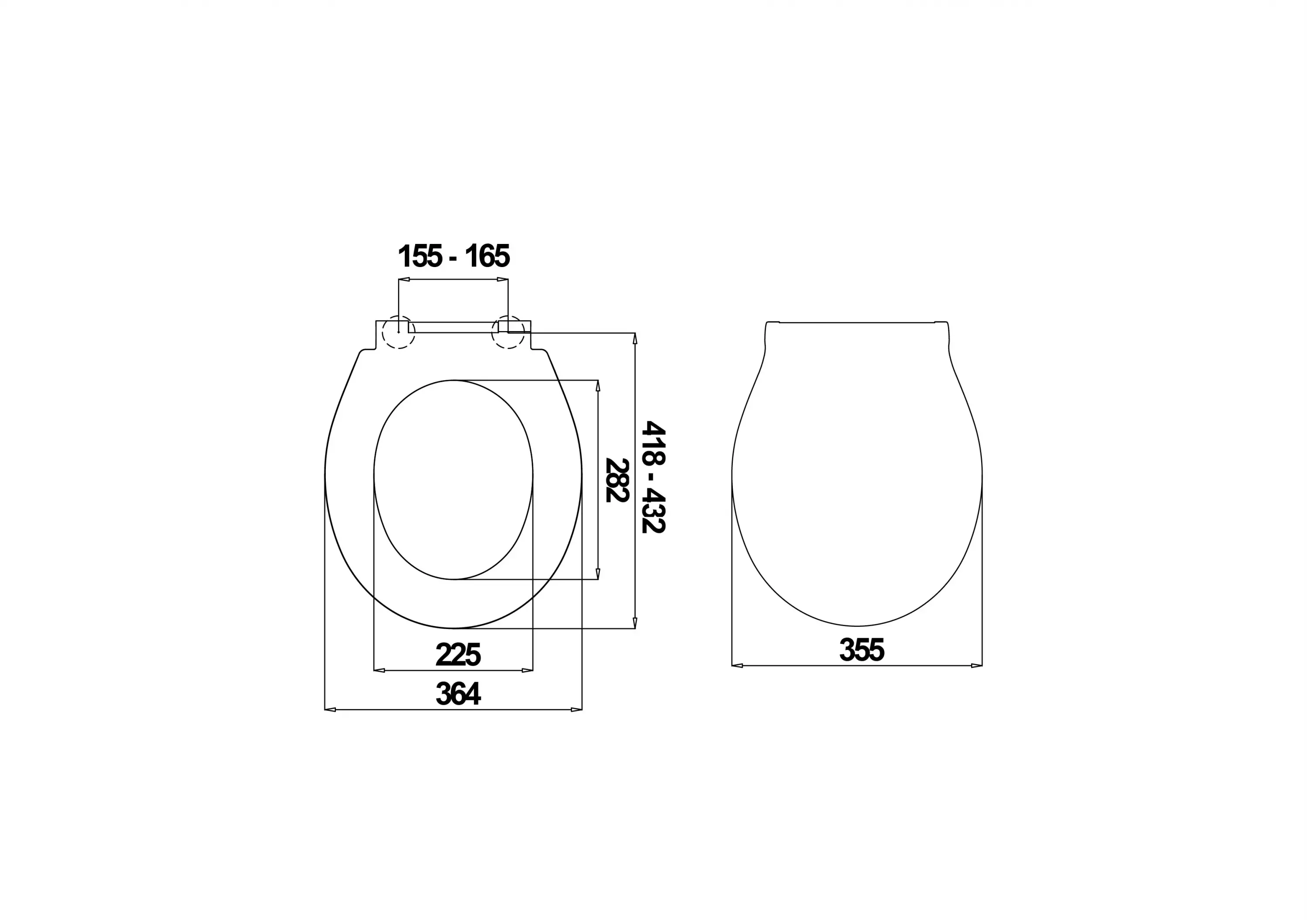 JAPAR - Akdeniz Slim Klozet Kapak Duroplast
