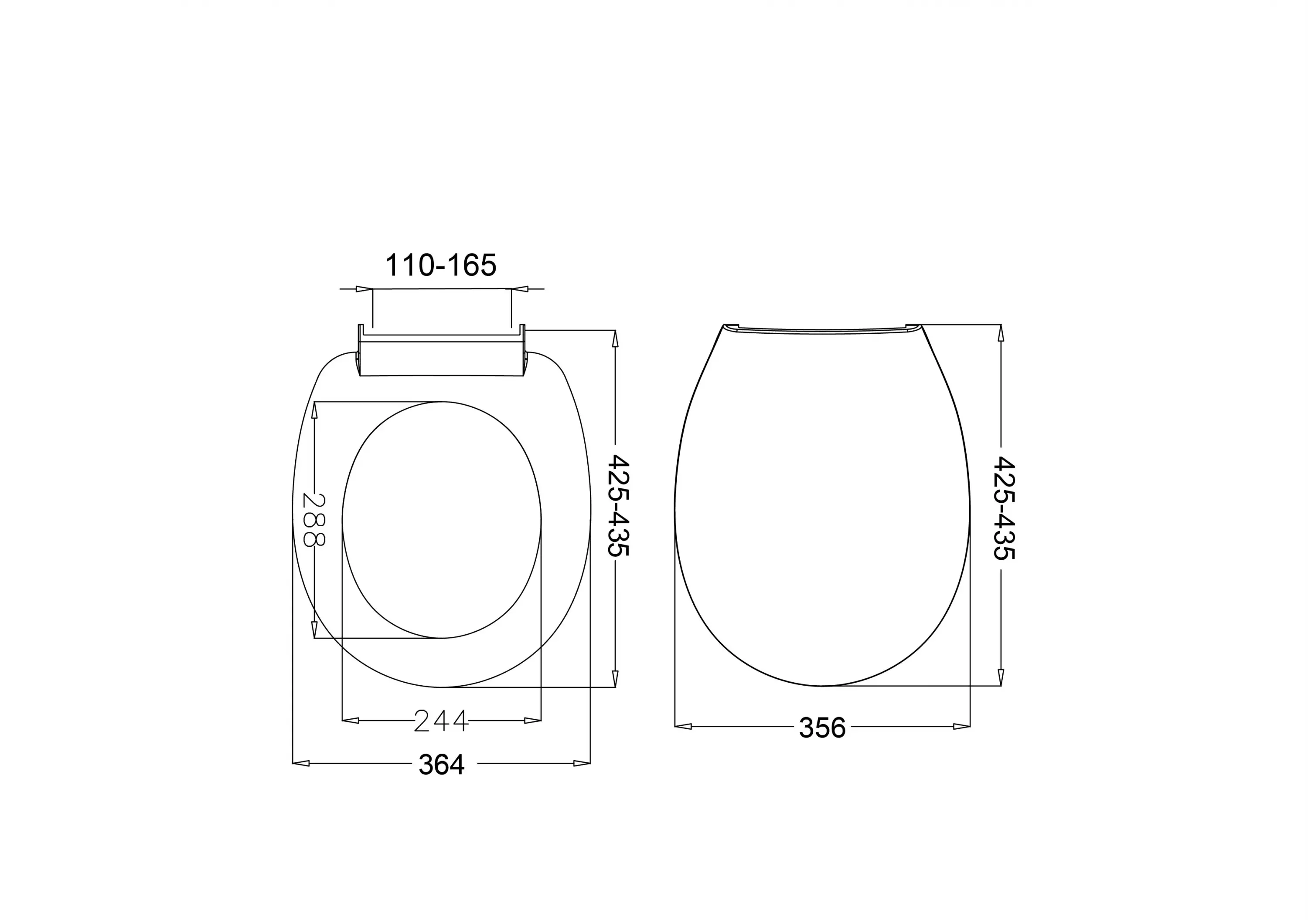 JAPAR - Ocean Klozet Kapak Polipropilen