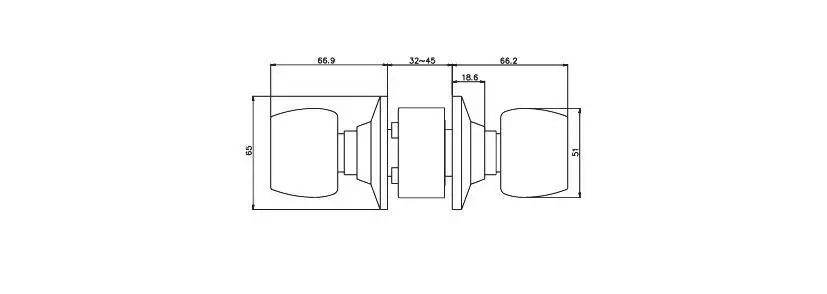Kale Arco Topuzlu Kilit Saten Anahtarlı