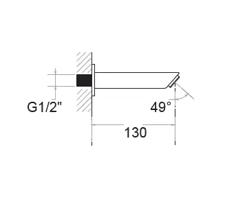 KARE - ANKASTRE ÇIKIS UCU