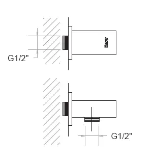 KARE - ANKASTRE EL DUSU ÇIKIS UCU