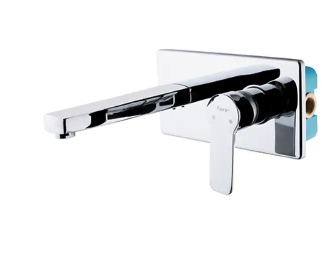 KARE - ANKASTRE LAVABO BATARYASI (KROM)