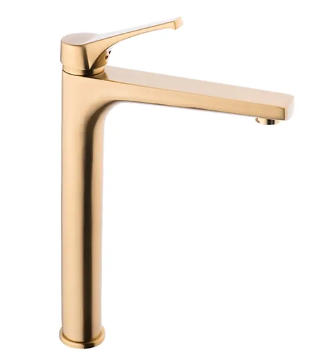 KARE - PLATİN MİX ÇANAK LAVABO BATARYASI (MAT ALTIN)