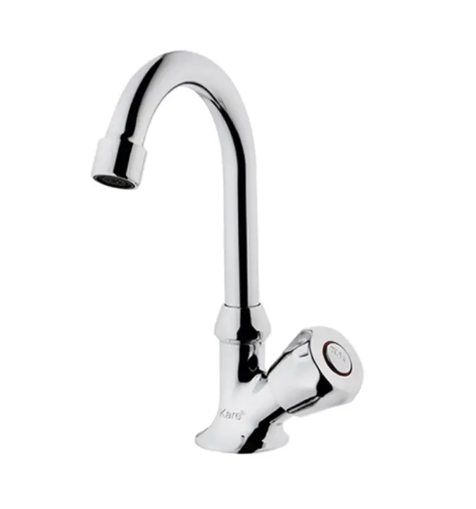 KARE - TEKSU GİRİŞLİ KLASİK LAVABO BATARYASI (ALTTAN)