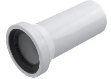 KLOZET DÜZ ÇIKIŞ BORUSU Q100 mm