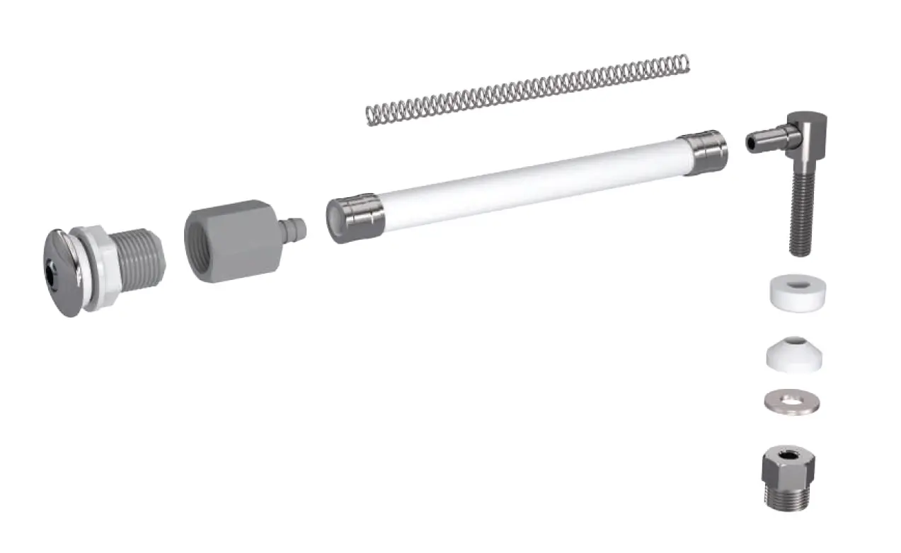 L TİPİ ESNEK TAHARET ÇUBUĞU KÜRESEL PASLANMAZ ÇELİK UÇLU RAKORLU