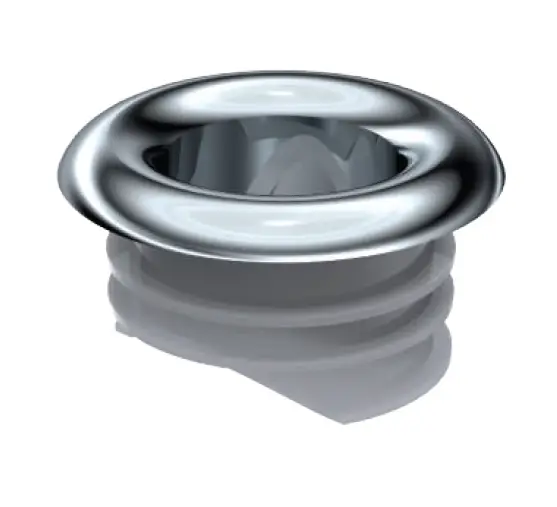 LAVABO TAŞMA YÜZÜĞÜ B TİPİ PARLAK KROM