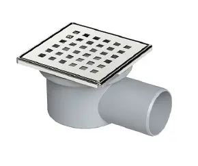 MAXİFLOW - LEGAL 10X10 50 LİK YANDAN YER SÜZGECİ (PASLANMAZ ÇERÇEVELİ)