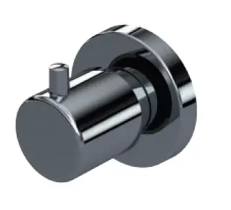 ROUNDEL ANKASTRE ARA KESME VALFİ (ZAMAK VOLAN-3/4 PPRC GÖVDE)