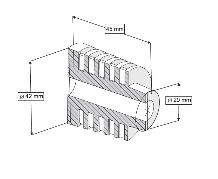 PİSUVAR TEMİZ SU GİRİŞ CONTASI - 12 mm