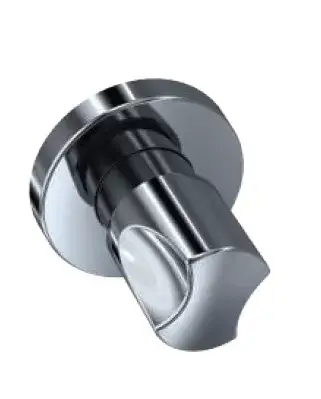 QUALİS ANKASTRE ARA KESME VALFİ (PLASTİK VOLAN-1/2 PRİNÇ GÖVDE)