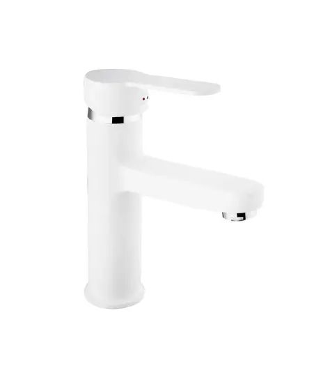 RİVA MİX LAVABO BATARYASI BEYAZ ( Q35 KARTUŞ )