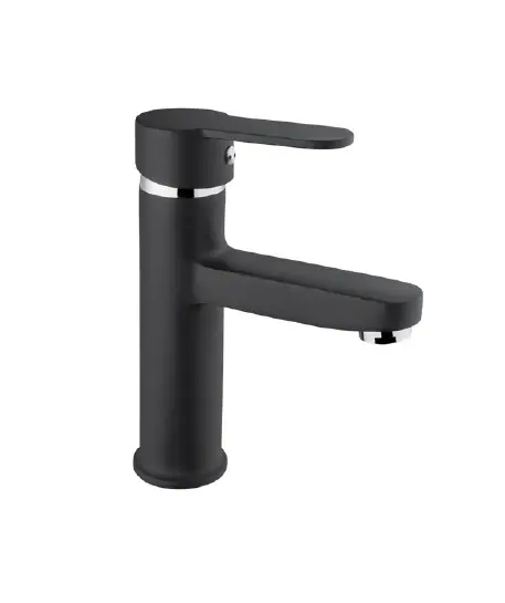 RİVA MİX LAVABO BATARYASI SİYAH ( Q35 KARTUŞ )