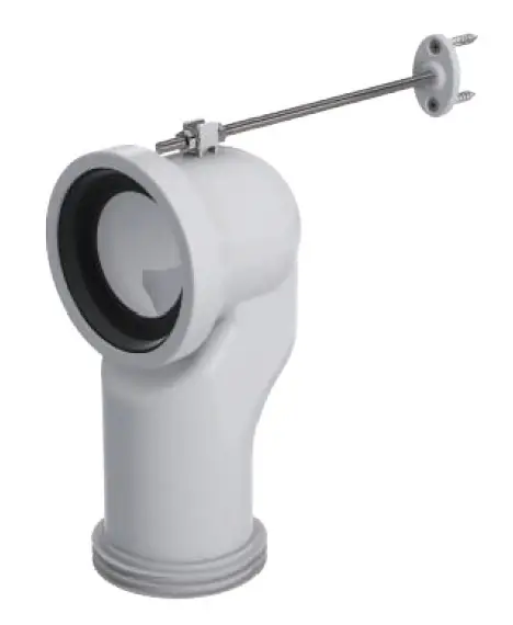 S DİRSEK BAĞLANTI ELEMANI Q100 mm