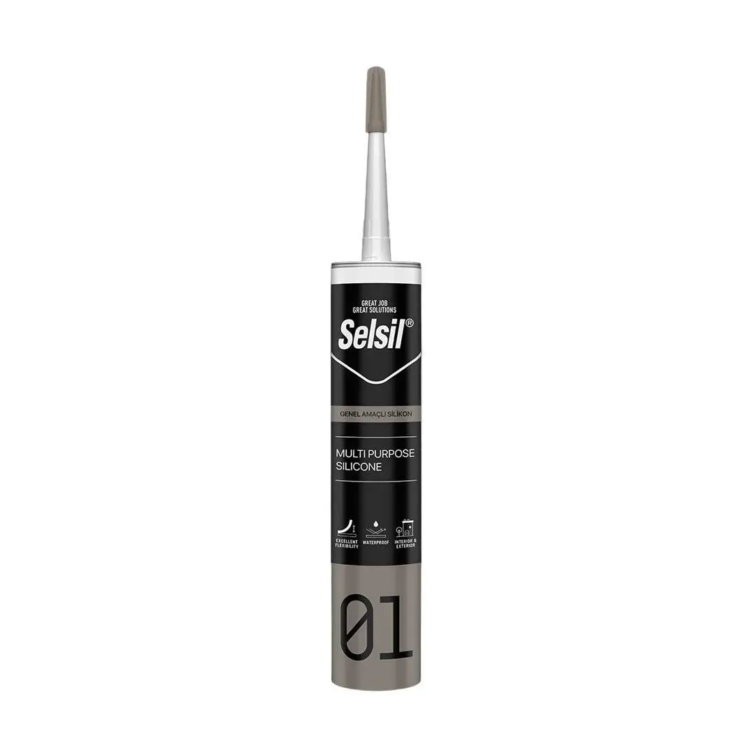 Selsil 01 Silikon Genel Amaçlı Beyaz 280 gr