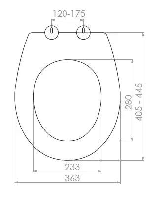 SLİM SMART KLOZET KAPAĞI (YAVAŞ KAPANAN - ÜSTTEN SIKMALI)