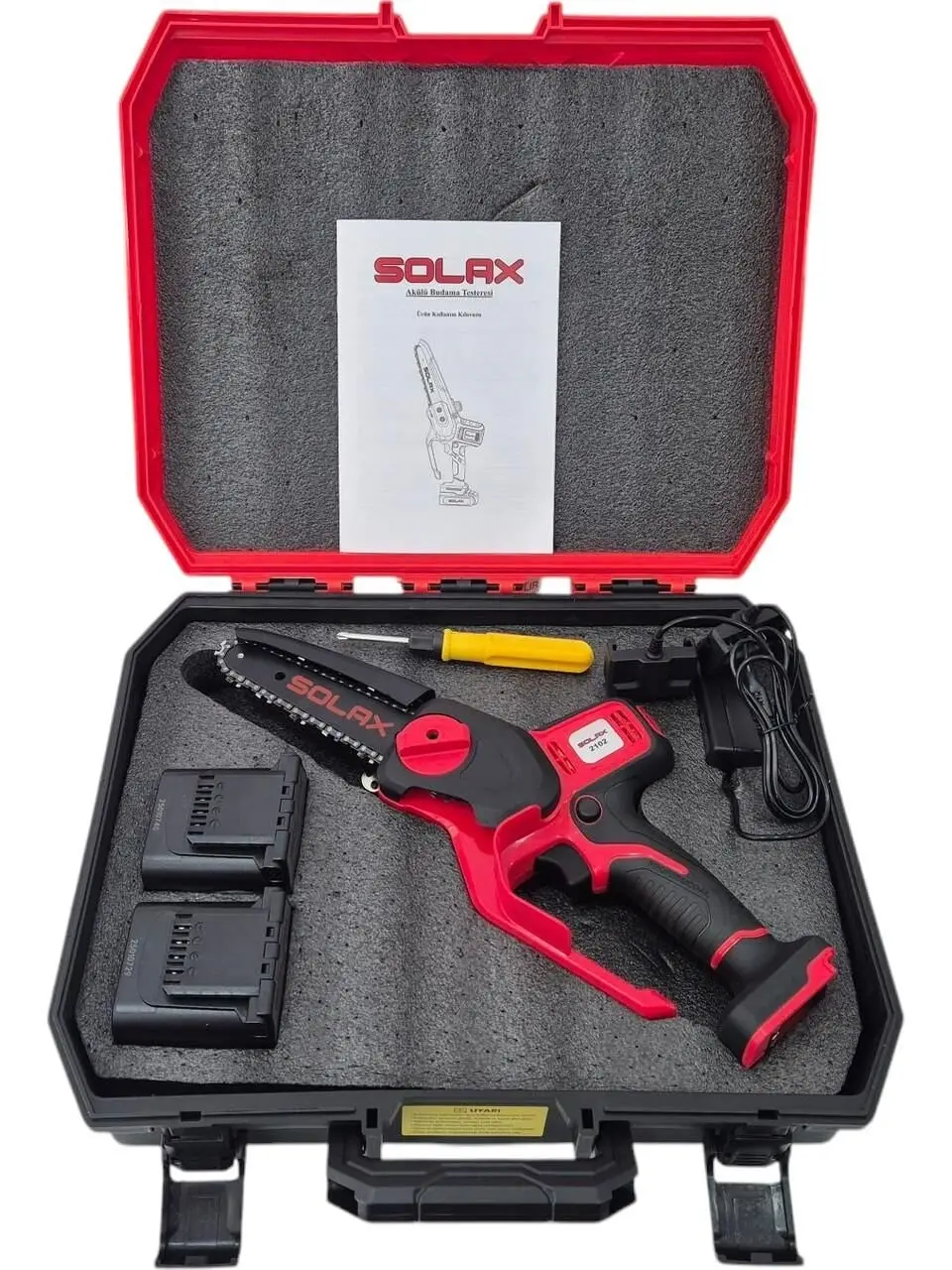 Solax 2102 Akülü Budama Testeresi 21 Volt 15 cm Pala