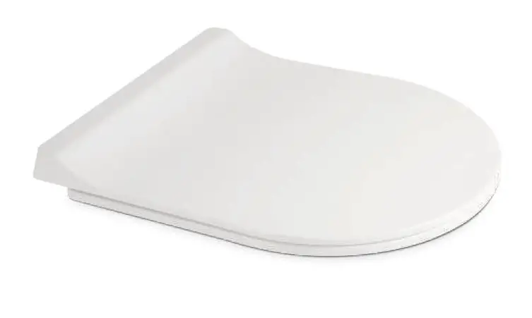 SOLID KLOZET KAPAĞI (YAVAŞ KAPANAN - METAL MENTEŞELİ - ÜSTTEN SIKMALI)